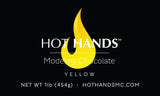 HOT HANDS Yellow Modeling Chocolate