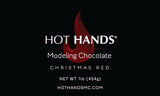 HOT HANDS CHRISTMAS RED Modeling Chocolate